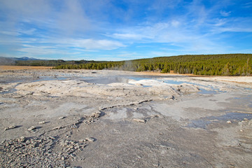 Lower geyser basin