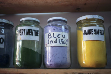 Colors in jars