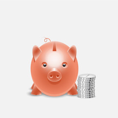 Piggy bank money box