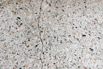 Stone wall texture Terrazzo for Background the pattern and color
