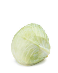 Fototapeta premium Fresh Cabbage isolated on white background