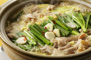 もつ鍋　Motsunabe