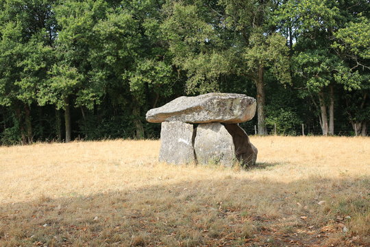 The prehistoric Dolmen of Bagnol in France