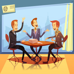Business Meeting Illustration 