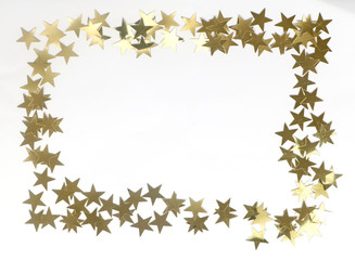 Golden stars border