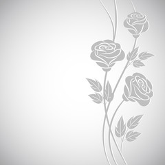 Simple floral background