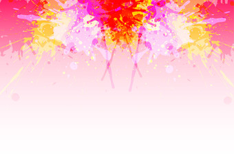 Abstract splatter artistic Background