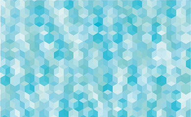 Abstract background with cubes.