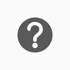 question mark sign icon