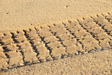 Tyre trace