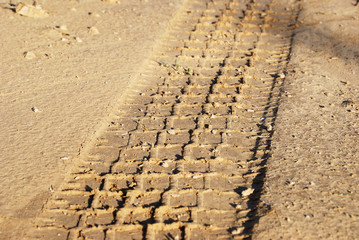 Tyre trace