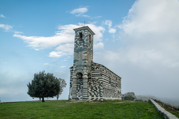 Church of San Michelle in Murato in Corsica
