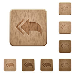 Reply to all wooden buttons