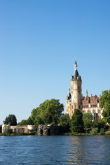 Fototapeta na wymiar Schweriner Schloss, Mecklenburg-Vorpommern