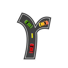 Road Letter Alphabet Font