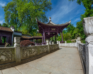 Chinese garden in Frankfurt