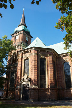 Kirche St. Nikolai (Schelfkirche) in Schwerin, Mecklenburg-Vorpommern