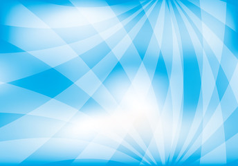 Obraz premium Blue sky and rays.