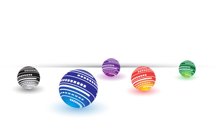 3d icon light ball wallpaper
