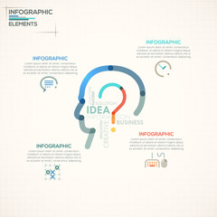 Modern Infographics Options Banner.