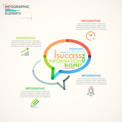 Modern Infographics Options Banner.