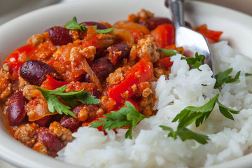 Chilli con carne.