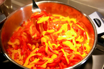 cooking peppers
