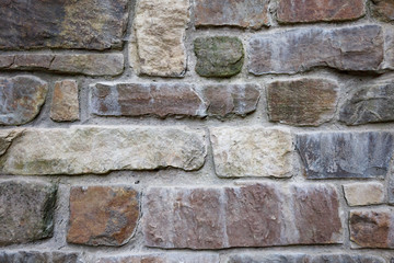 Background - Stacked Stone Wall.