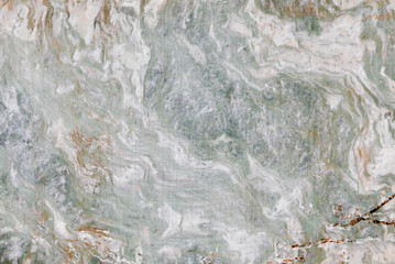 Smooth abstract stone texture with green elements