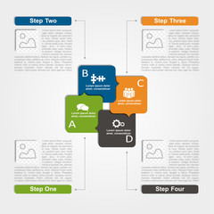 Infographic design template. Vector illustration.