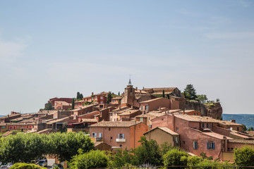 Fototapeta na wymiar Panorama von Roussillon