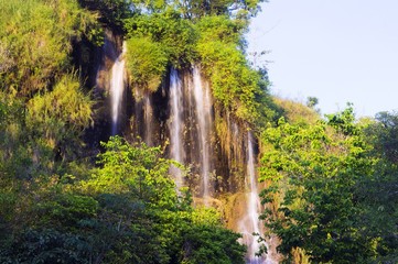 Thararak waterfall baan chedi kho, Mae sot, Tak, Thailand