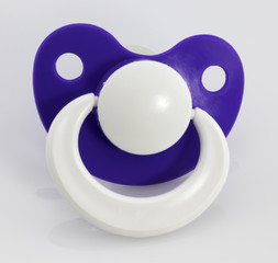 orthodontic pacifier isolated