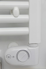 thermostat radiateur mural blanc 
