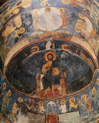 mosaic in Mirozhsky Monastery, Pskov, Russia