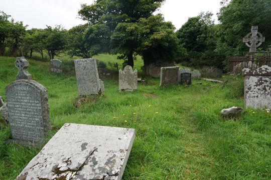 Alter Friedhof Layd Church bei Cushendall / Nordirland