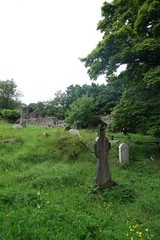 Alter Friedhof Layd Church bei Cushendall / Nordirland