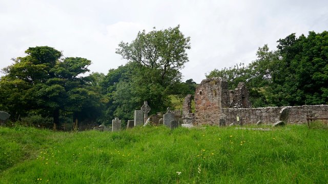 Alter Friedhof Layd Church bei Cushendall / Nordirland