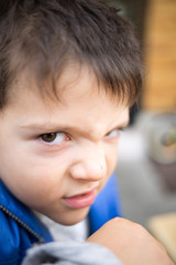 Obraz premium Angry boy