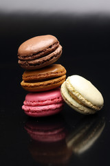 French macaroons .Dessert