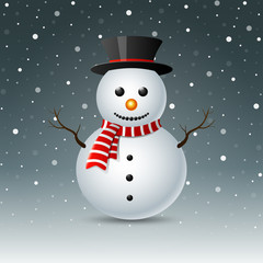 Snowman christmas