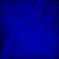 Grunge blue wall background or texture