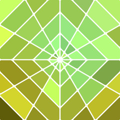 abstract vector stained-glass mosaic background