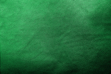 Fototapeta premium Green leather texture