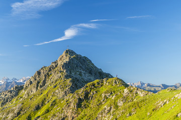 Wandern in den Alpen