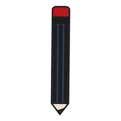 Pencil tool icon. Write office object and instrument theme. Isolated design. Vector illustration