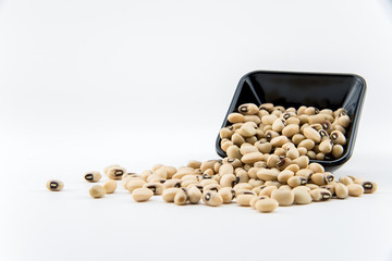 isolate white beans on object