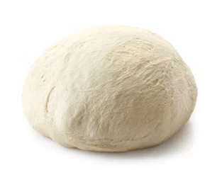 Foto op Plexiglas fresh raw dough © Mara Zemgaliete