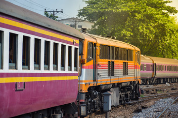 Thai railway train