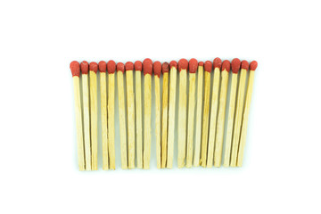 Match isolated on white background.